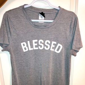 Modern Lux ‘Blessed’ Boyfriend Tee